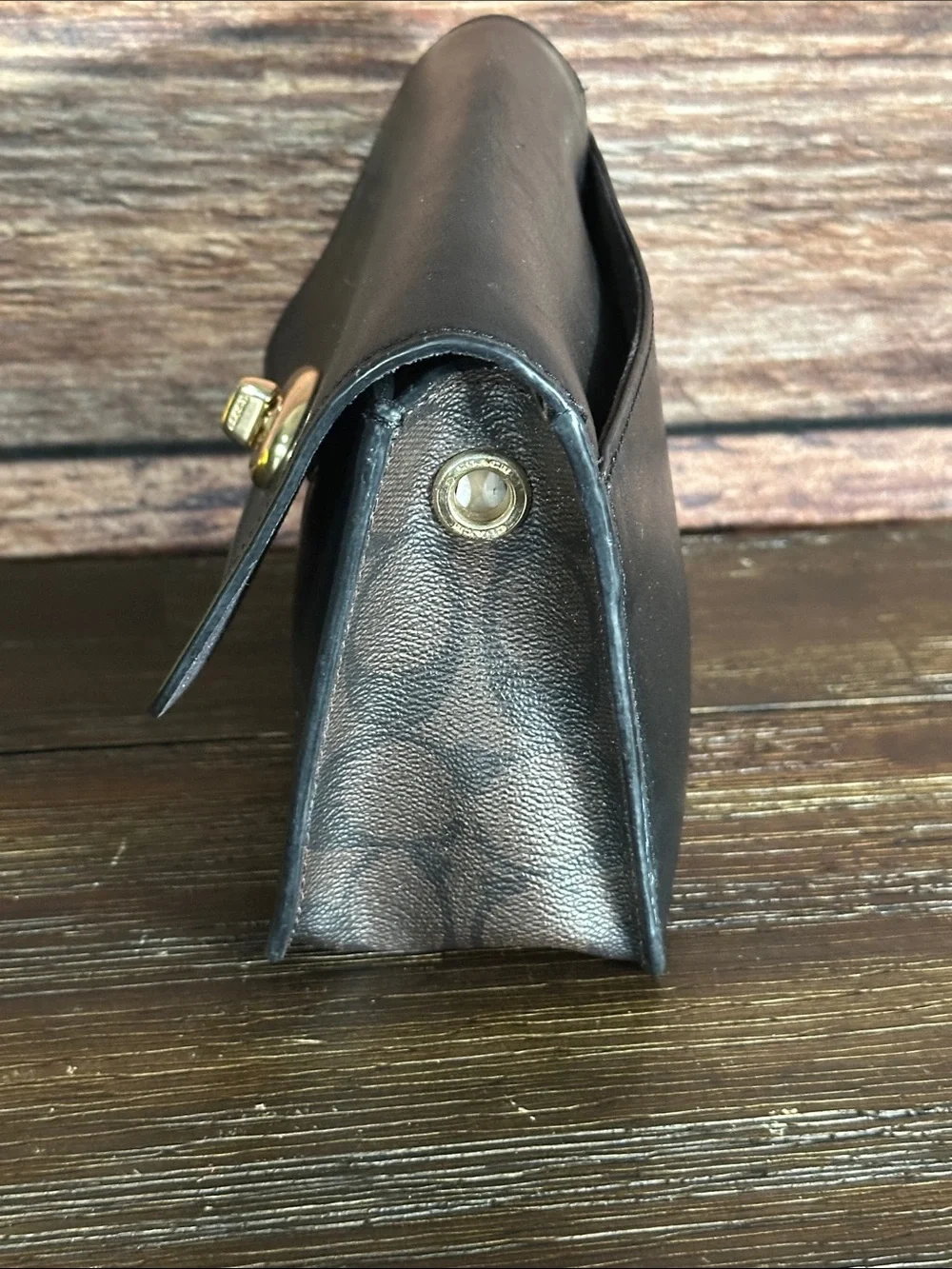 Coach Turnlock Cosmetics Bag